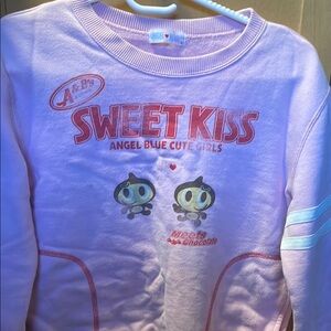 Sweet Kiss Pink Sweatshirt 160cm